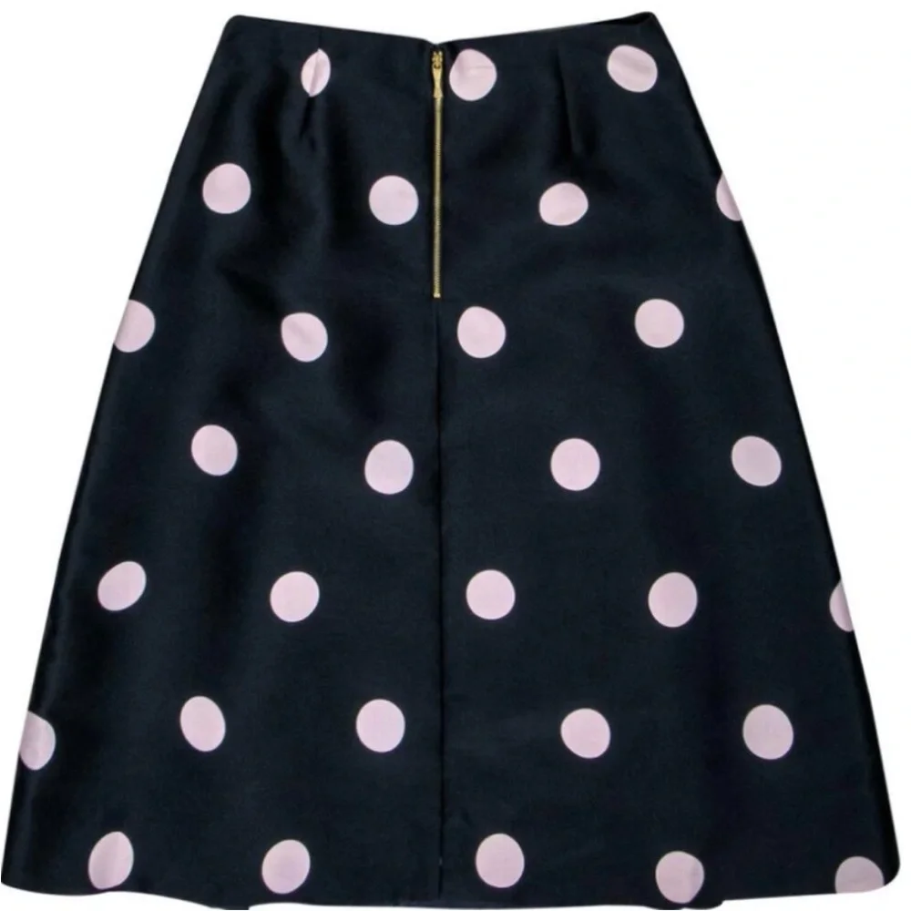 Kate Spade Elegant Polka Dot Bow blouse and matching Skirt size 12 - Picture 8 of 9